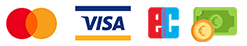 Master Card, VISA Card, EC Card, contant geld