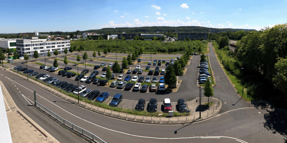 PARKITA parkeerplaats PSD BANK DOME PARKITA parkeerplaats bij de PSD BANK DOME